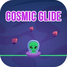 Cosmic Glide Game Logo