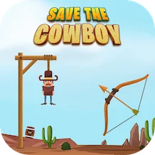 Save The Cowboy Game Logo