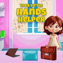 Toca Little Hands Helper Game Logo